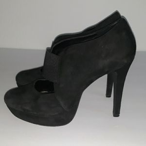 Jessica Simpson Black Suede Heels